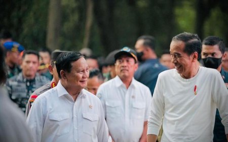 Prabowo Bela Kinerja Jokowi dan Menantang Kritik: "Yang Bilang Jokowi Tak Bisa Kerja Perlu Diperiksa Otaknya"