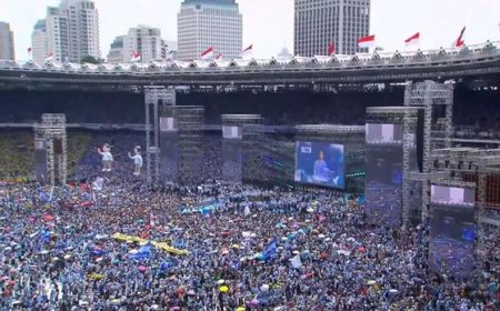 Kampanye Akbar Prabowo di GBK Dihadiri Hampir 600 Ribu Pendukung: Penutup Masa Kampanye Pilpres 2024