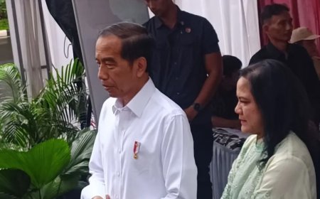 Jokowi Ungkap Harapan dan Sikap Terkait Peluang Pemilu 1 Putaran setelah Nyoblos di Gambir