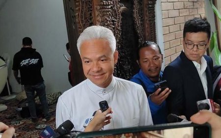 Ganjar Pranowo Mempertanyakan Hasil Quick Count: "Kamu Percaya Enggak Suara Saya Segitu?"