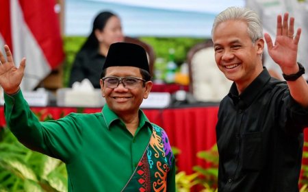 Ganjar Pranowo Pastikan Harmoni dengan Mahfud, Tidak Intens dengan Anies-Muhaimin