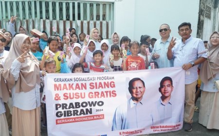 Prabowo-Gibran Ungkap Rencana Program Makan Siang Gratis untuk Anak SD: Bertahap dan Menyentuh 82,9 Juta Anak