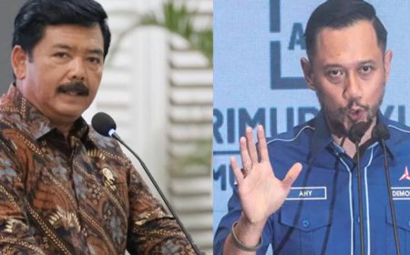 Presiden Jokowi Lantik Hadi Tjahjanto sebagai Menko Polhukam dan AHY sebagai Menteri ATR/BPN