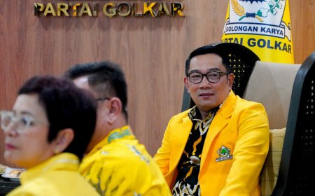 Partai Golkar Menugaskan Ridwan Kamil Maju pada Pilkada Jawa Barat atau DKI Jakarta 2024