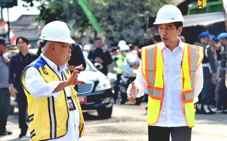 Menteri Basuki Tegaskan Kehadiran Mendampingi Jokowi Setelah Isu Mundur
