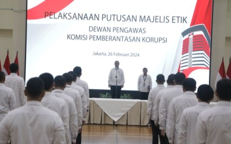 Pungli di Rutan KPK: 78 Pegawai Minta Maaf, Dewas Serahkan 12 Pegawai untuk Ditindak Lanjuti