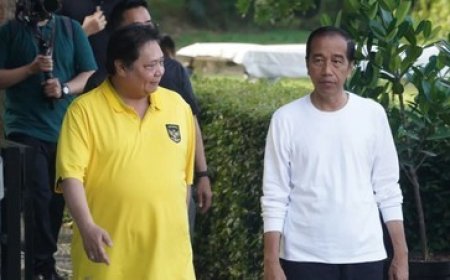 Airlangga Buka Suara soal Isu Jokowi Gabung Golkar