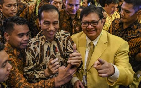 Respons Airlangga Hartarto Terkait Isu Jokowi Bergabung dengan Golkar