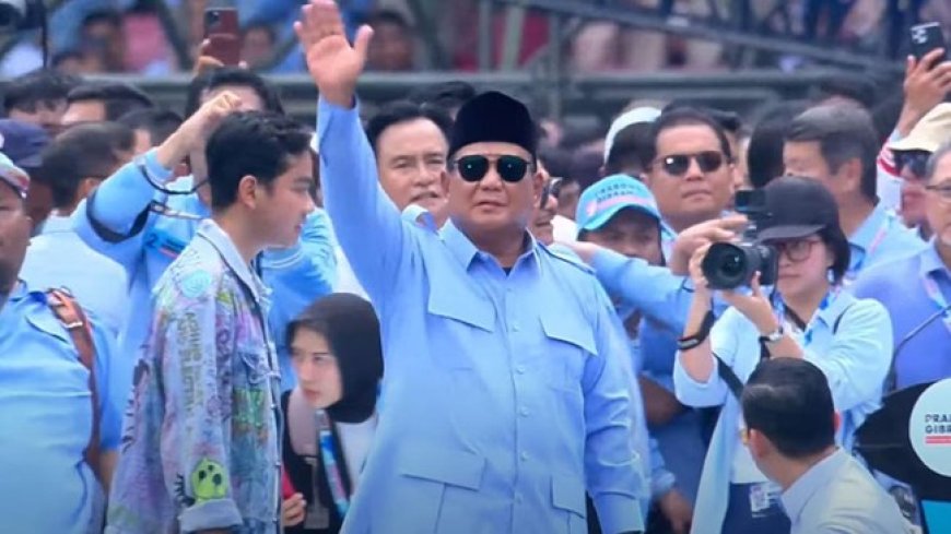 Hampir 600 Ribu Pendukung Memadati Kampanye Akbar Prabowo di GBK Sebagai Penutup Masa Kampanye Pilpres 2024