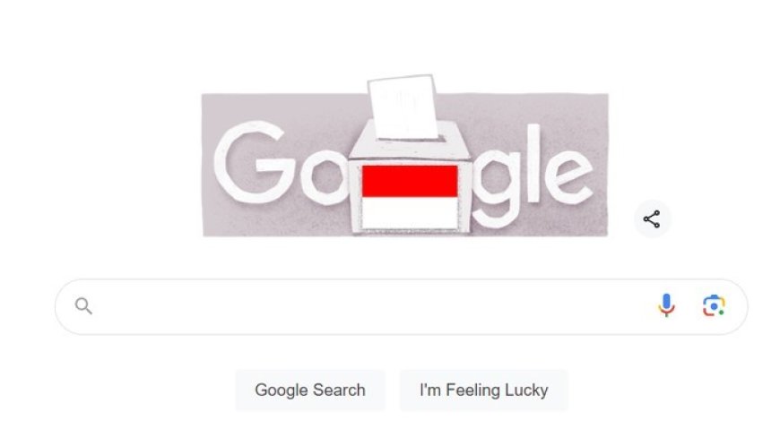 Doodle Google Hari Ini Menampilkan Pemilu 2024 di Indonesia, Menggantikan Tema Valentine