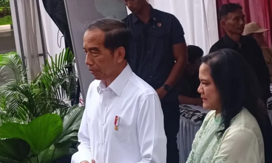 Jokowi Ungkap Harapan dan Sikap Terkait Peluang Pemilu 1 Putaran setelah Nyoblos di Gambir