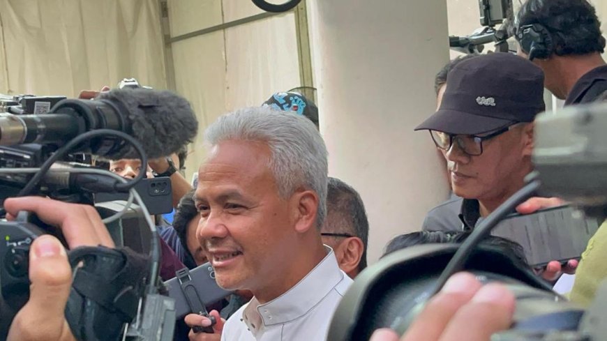 Ganjar Pranowo Pertanyakan Hasil Quick Count: "Kamu Percaya Enggak Suara Saya Segitu?