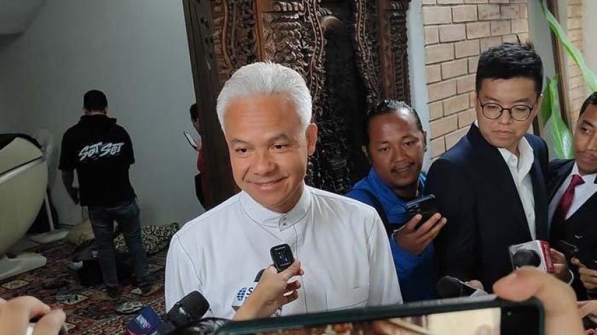 Ganjar Pranowo Mempertanyakan Hasil Quick Count: "Kamu Percaya Enggak Suara Saya Segitu?"