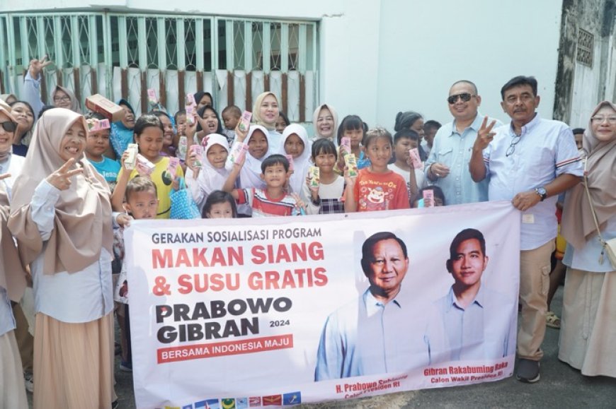 Prabowo-Gibran Ungkap Rencana Program Makan Siang Gratis untuk Anak SD: Bertahap dan Menyentuh 82,9 Juta Anak