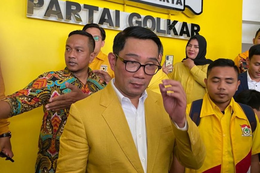 Ridwan Kamil Dapat Tawaran Masuk Kabinet: Golkar dan Dinamika Politik Pasca-Pilpres 2024