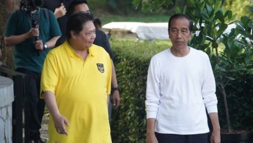 Airlangga Buka Suara soal Isu Jokowi Gabung Golkar