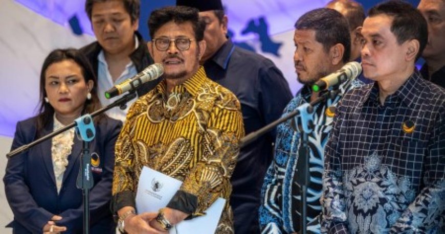 NasDem Buka Suara: Aliran Dana Rp40 Juta dari Kasus SYL untuk Bencana Alam, Partai Siap Kembalikan jika Diminta KPK