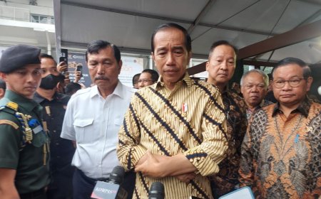 Jokowi Soal Kenaikan Harga Beras: Coba Dicek Harga beras di pasar induk