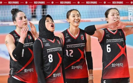 Jadwal Pertandingan Red Sparks vs Timnas Voli Putri Indonesia di Jakarta
