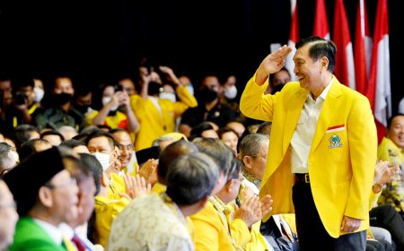 Luhut Binsar Pandjaitan Minta Pengurus Golkar Teguh dan Tidak Diatur oleh Pihak Luar