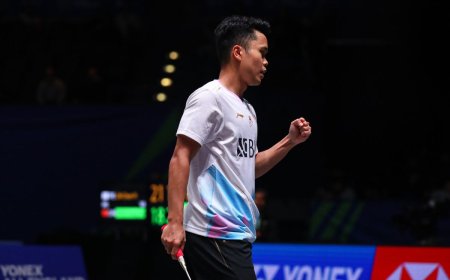 Lolos ke Final All England 2024, Anthony Akhiri Penantian Tunggal Putra Indonesia Selama 22 Tahun
