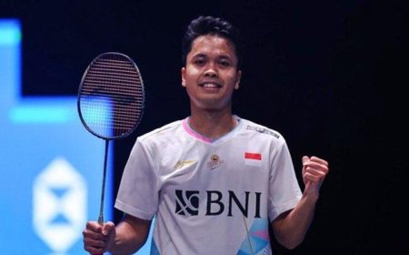Anthony Ginting Mengakhiri Penantian 22 Tahun Tunggal Putra Indonesia di All England