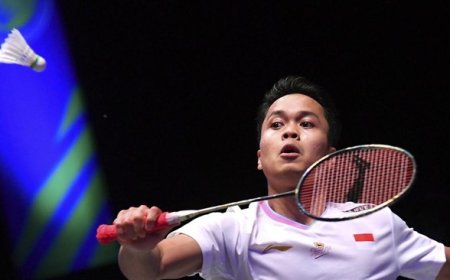 Ginting Akhiri Penantian 22 Tahun Tunggal Putra di All England
