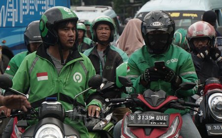 Serikat Driver Ojol Ultimatum Gojek - Grab Dkk soal Jatah THR