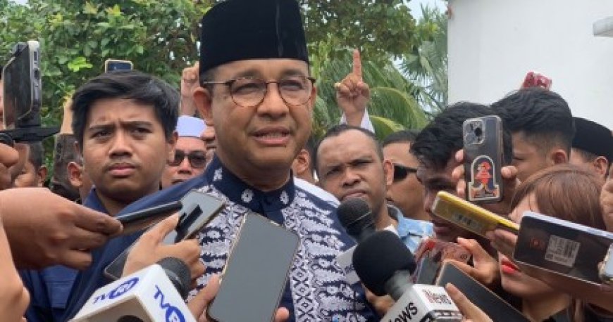 Anies Baswedan Mengajak Masyarakat Awasi Pemilu 2024: Suara PSI Meningkat Signifikan