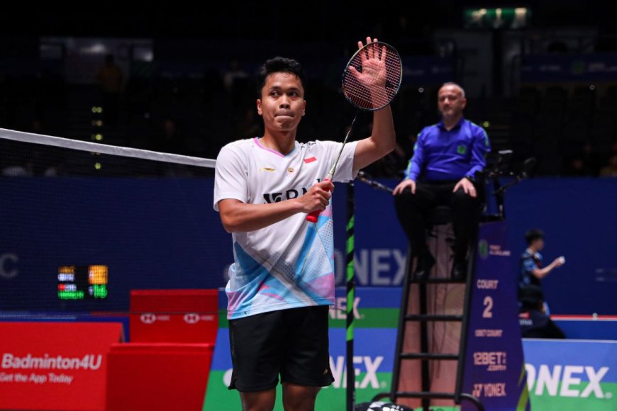 Anthony Ginting ke Final All England 2024