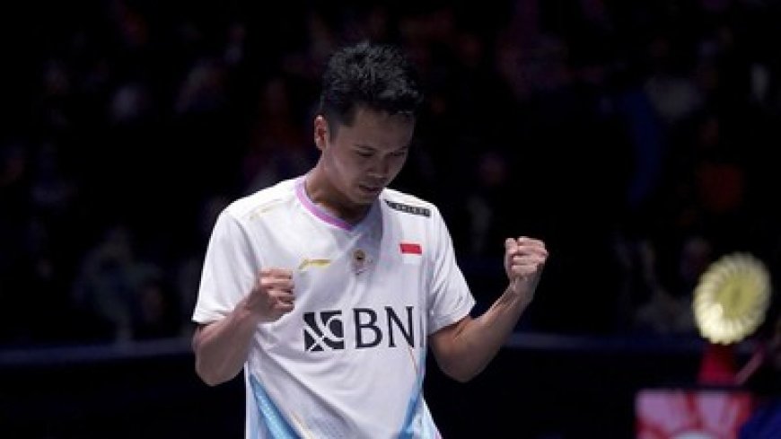 Kalahkan Popov, Anthony Ginting ke Final All England 2024