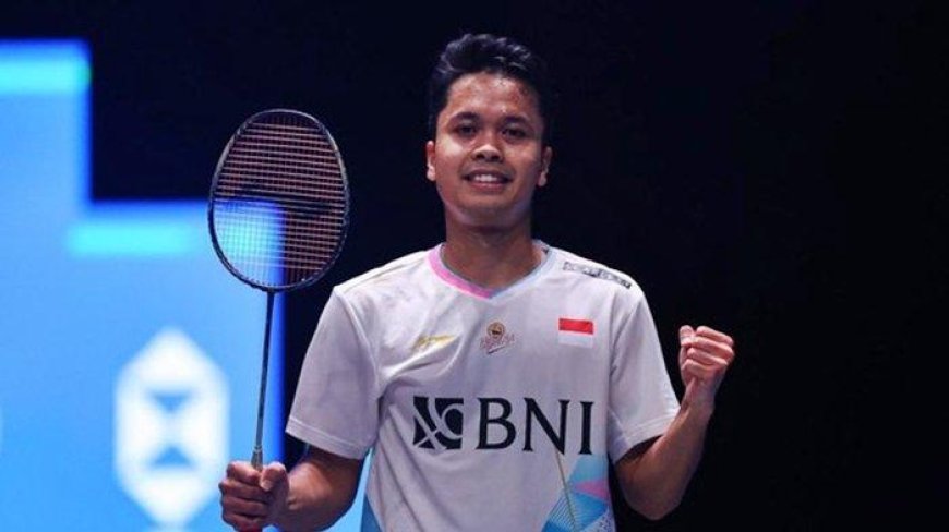 Anthony Ginting Mengakhiri Penantian 22 Tahun Tunggal Putra Indonesia di All England