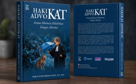 MENGUBAH STIGMA HUKUM, BUKU KARYA PABLO BENUA HAKIKAT ADVOKAT DIBURU PEMBACA HINGGA MANCANEGARA